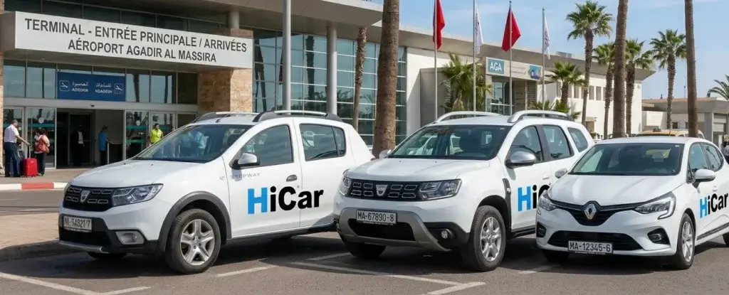 Rental car at Agadir Airport – HiCar affordable car hire
